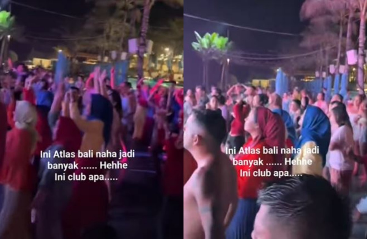 Viral Atlas Beach Club Diramaikan Pengunjung Berhijab, Netizen Bilang Begini